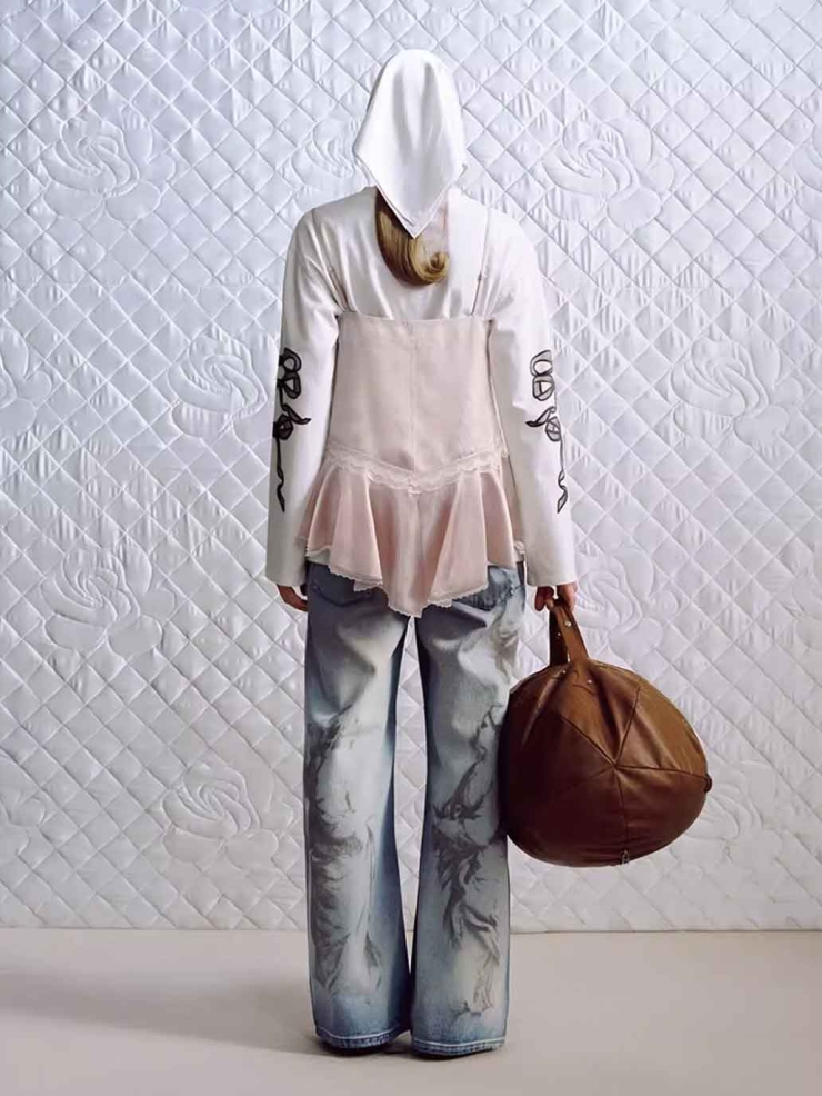 Nude Pink Lace Tank Top