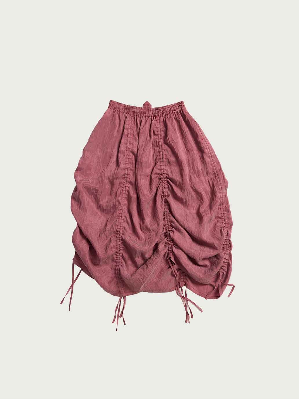 Pink Drawstring Skirt​​
