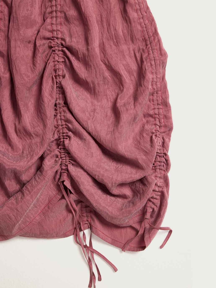 Pink Drawstring Skirt​​