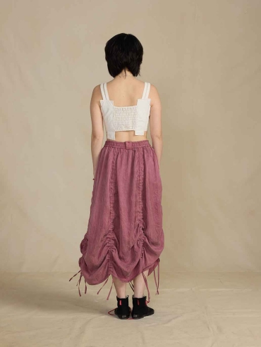 Pink Drawstring Skirt​​