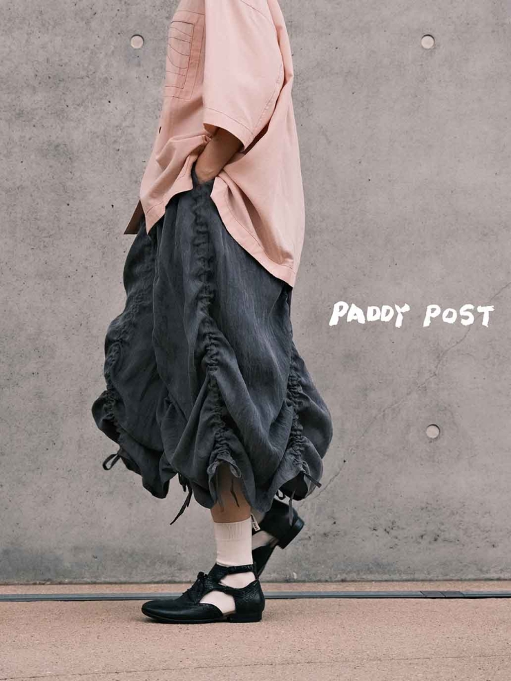 Black Drawstring Skirt​​