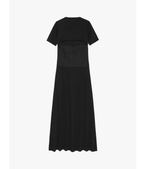 CAES Jersey Dress With Corset Back