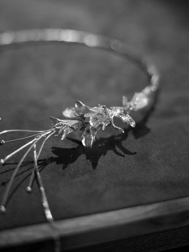 Silver Branch Necklace