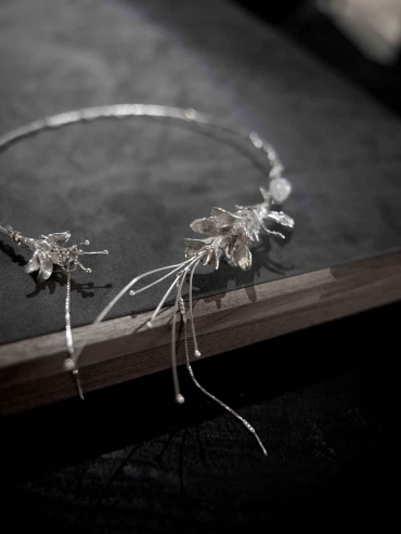 Silver Branch Necklace