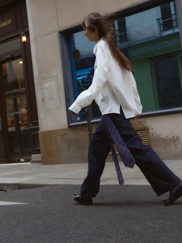 White Pull-over Shirt