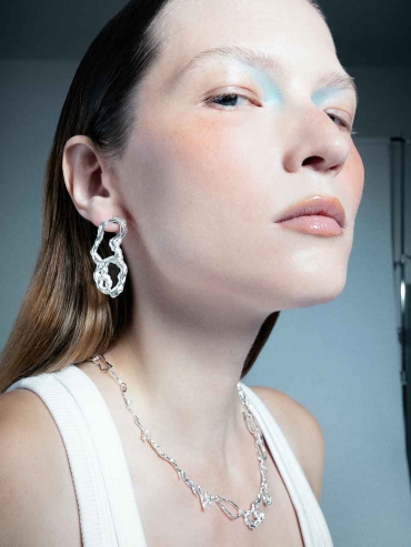 Water Reflex Earrings