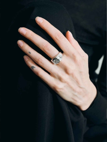 Triple Gemstone Ring