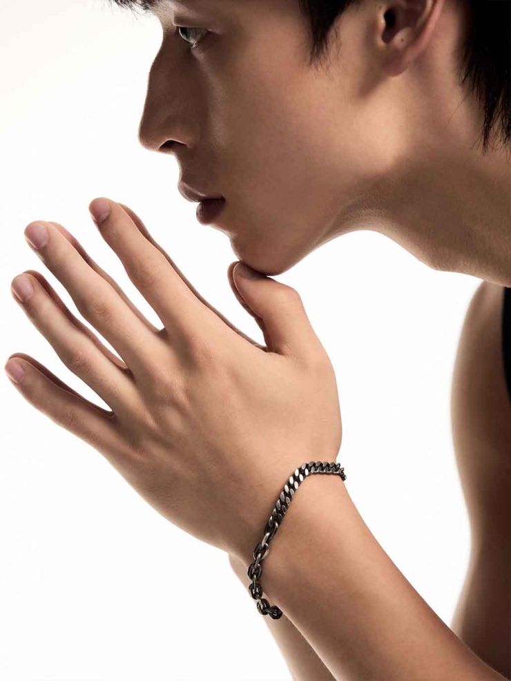 Fragmented Cuban Link Bracelet