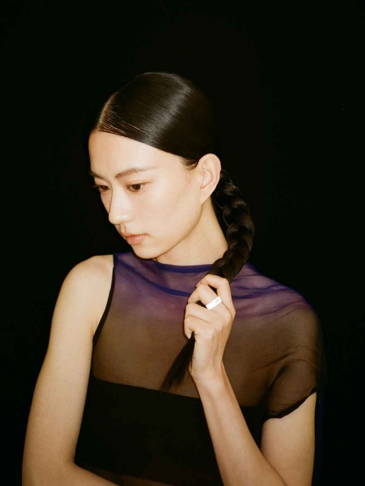 Silver Classic Satin Wide Ring