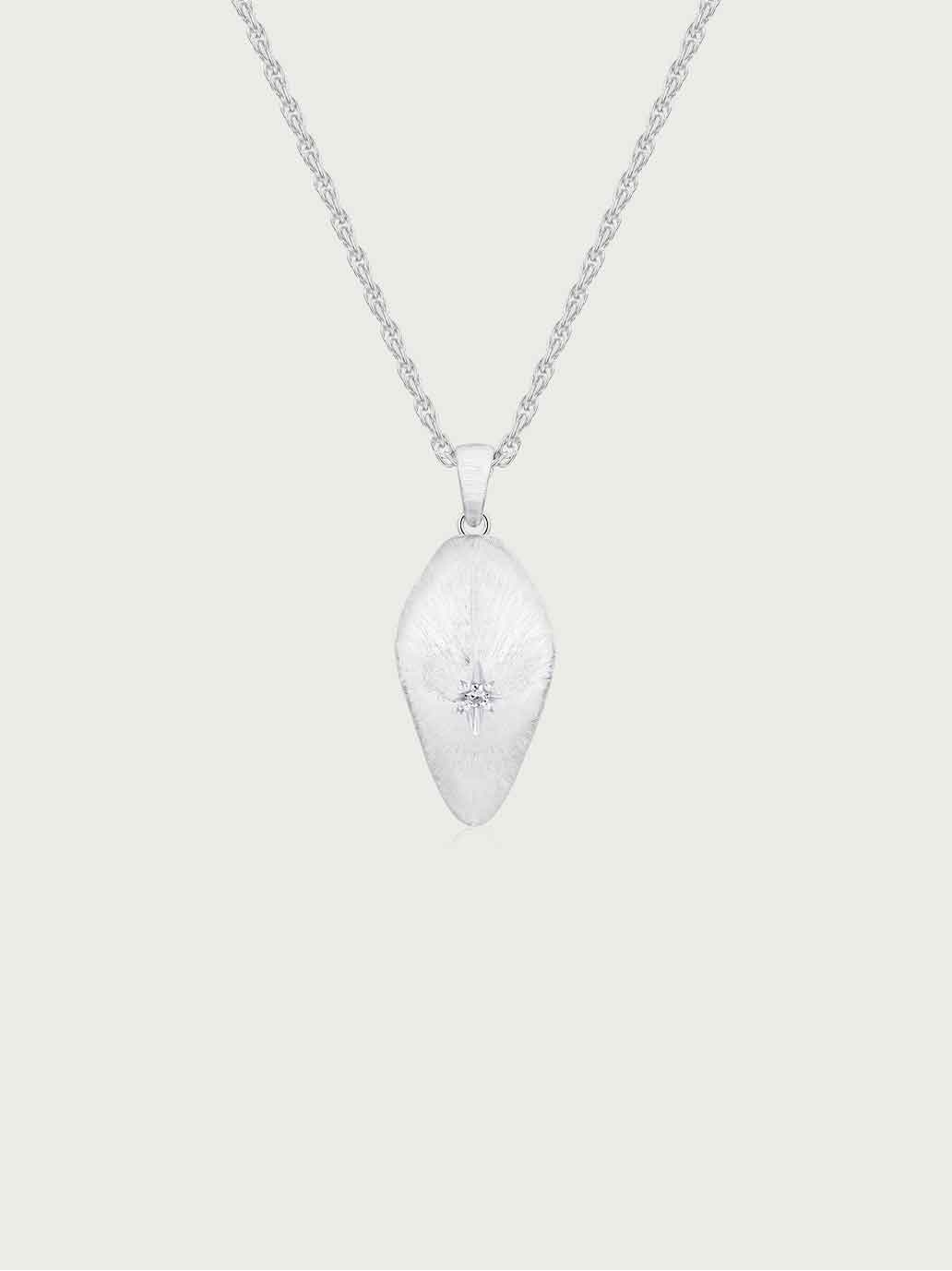 Silver Small Serpent Head Pendant