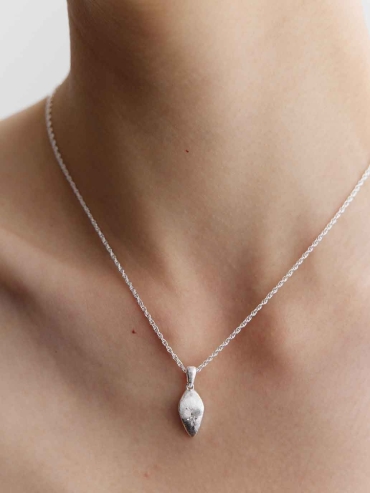 Silver Small Serpent Head Pendant