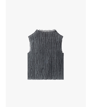 YUEQIQI Ash Tulle Tank Top
