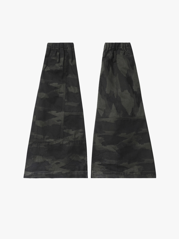 YUEQIQI Ccamouflage-Pint Denim Leg Warmers