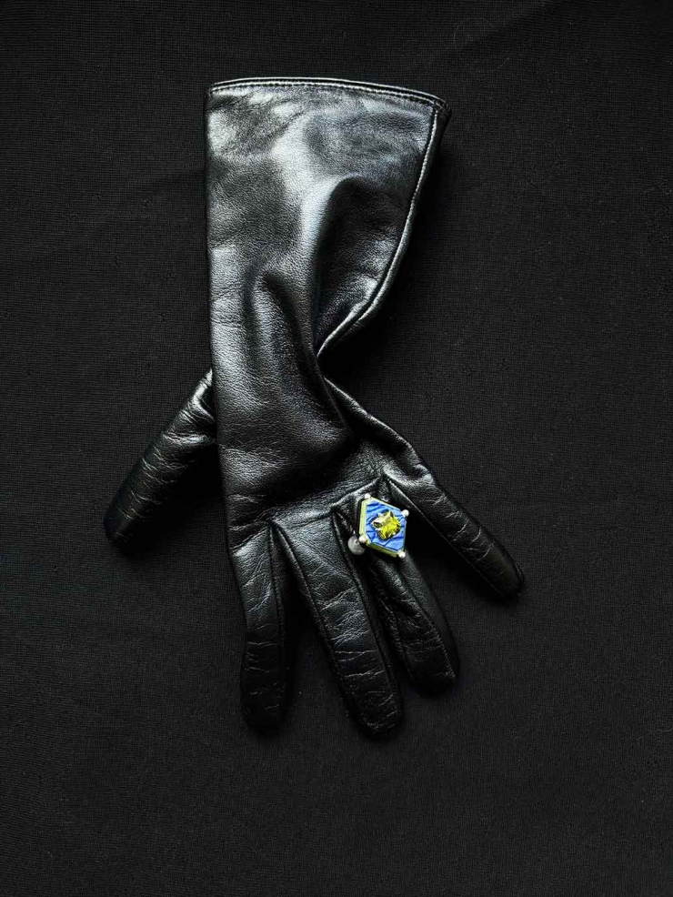 Royal Blue Rare Leather Hand-Cut Gemstone Ring