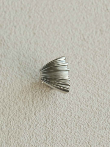 Silver Palm Leaf Ring
