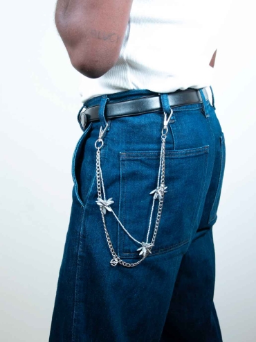 Funiculus Silver Pants Chain