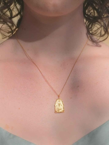 Gold Génie du Seuil Necklace
