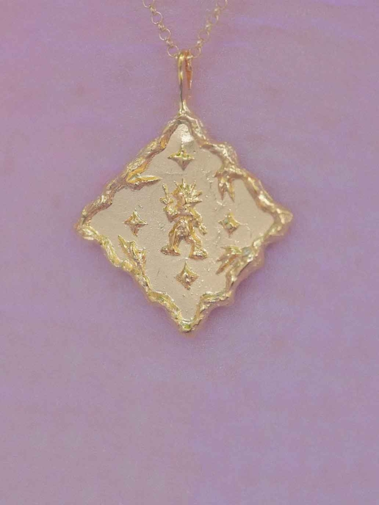 Gold Génie du Toit Necklace