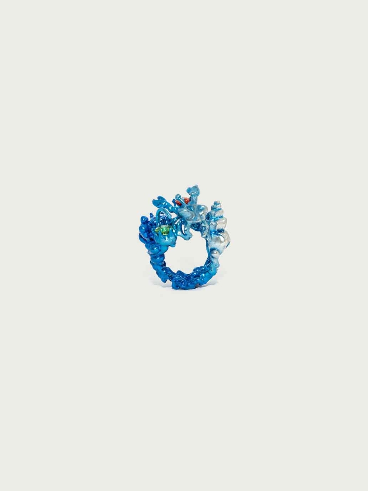 Blue Under the Sea Ring
