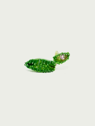 Green Nivorus Plant Ring