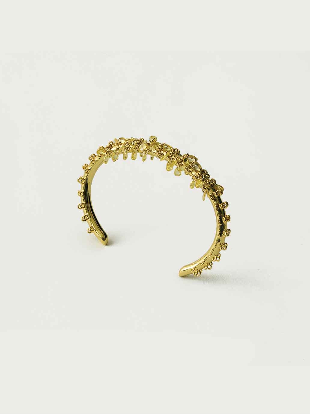 Gold Rain Pine Bracelet