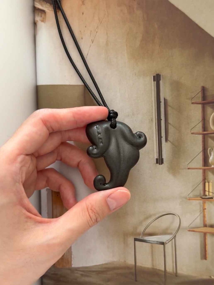 Lotus Leaf Pendant Necklace