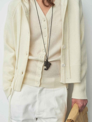 Lotus Leaf Pendant Necklace