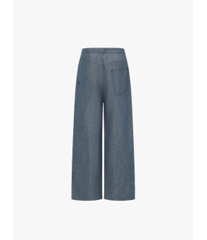 SWAYING Denim Wide-leg Pants