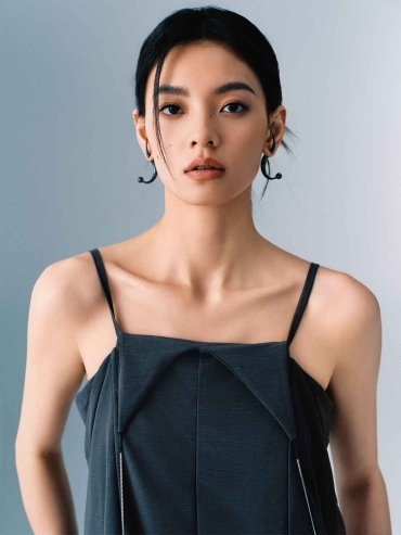 Black Atomic Collision Earrings