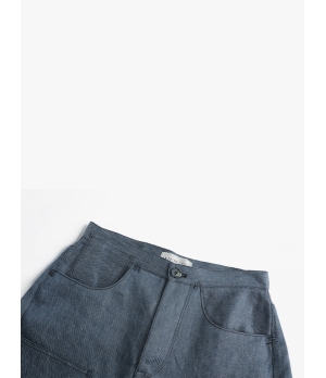 SWAYING Denim Wide-leg Pants