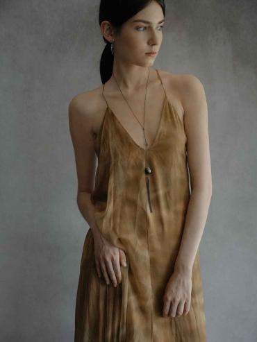 Silver Pearl Isle Necklace