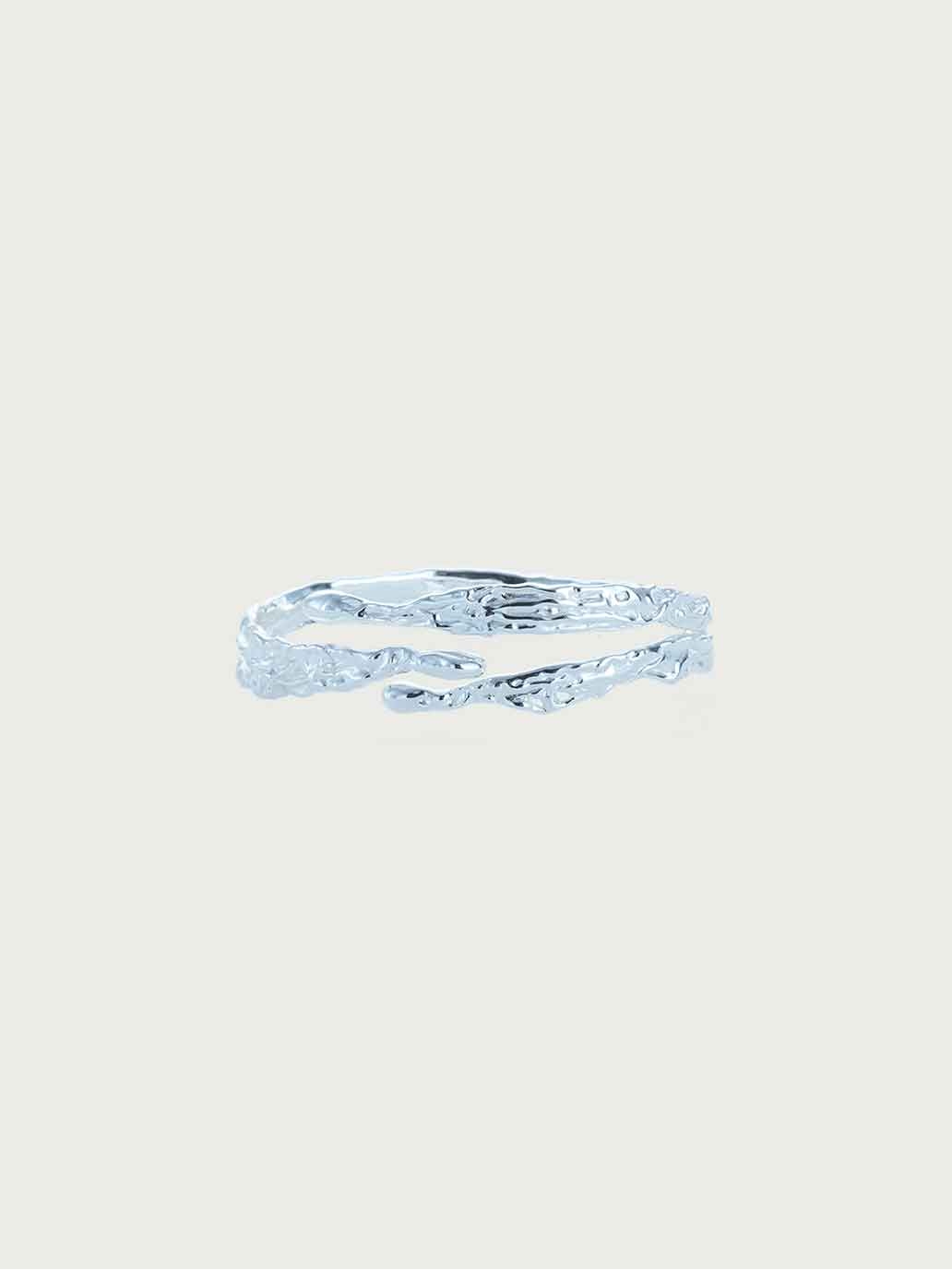 The Fluent Arc White Ethereal Tide Bracelet
