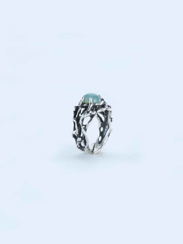 The Fluent Arc Black Divergence Ring