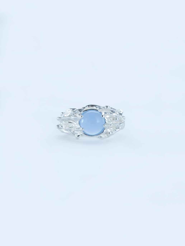 The Fluent Arc White Divergence Ring