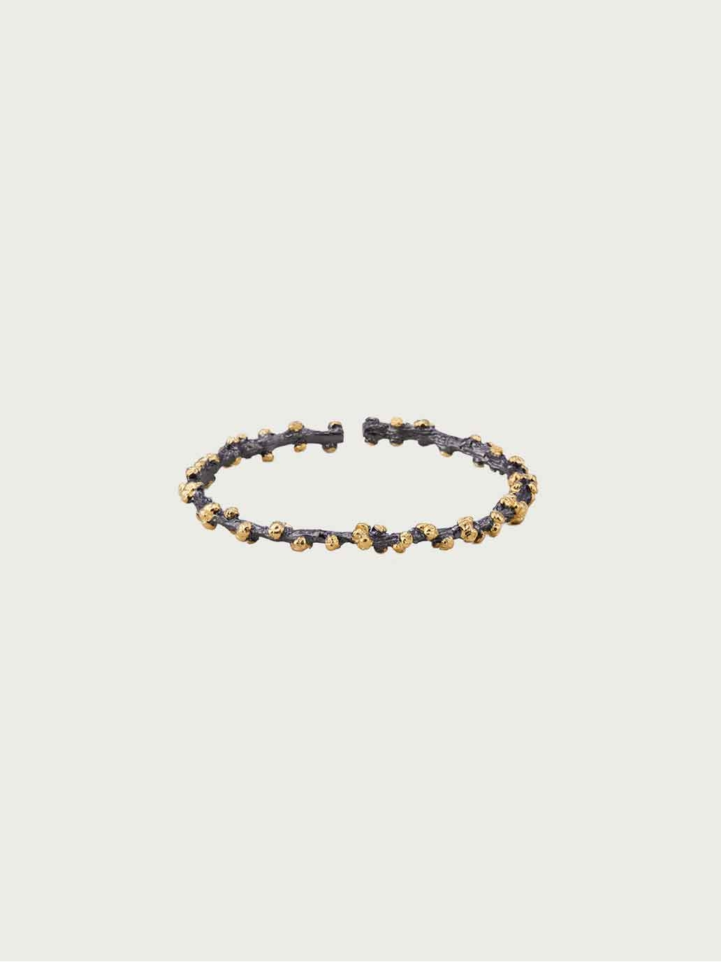 Nature's Noir Black Blooming Arbor Bracelet
