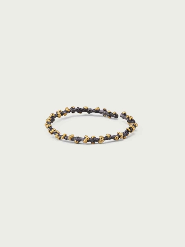 Nature's Noir Black Blooming Arbor Bracelet