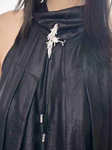 La Primavera Ripple Bind Bolo tie Necklace