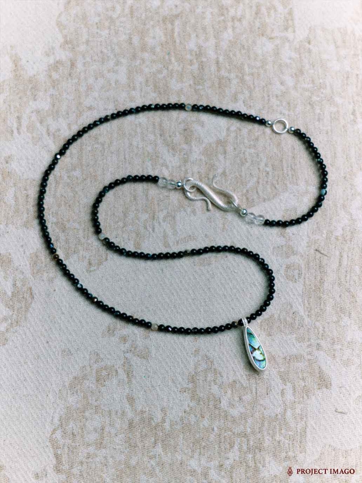 White Cradle Shell Necklace