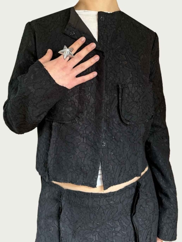 Black Charlotte Jacket