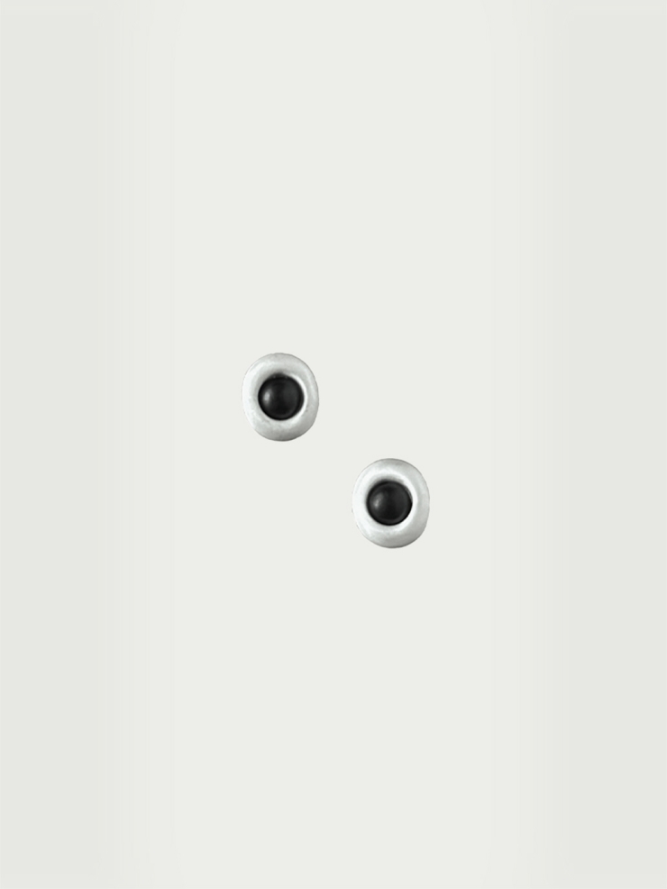 Tiny tree hollow earrings