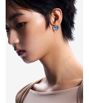 ATELIERSÓ Angel Collectoin Melted Heart Earrings
