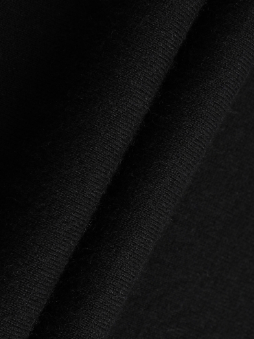 Black/white panel pullover