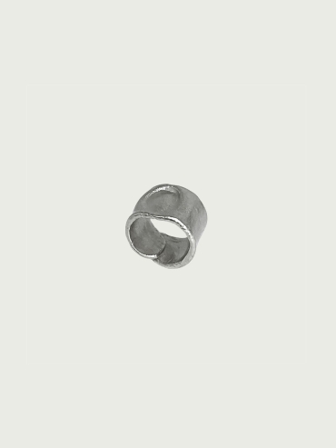 Silver raw ring