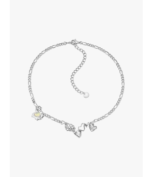 YVMIN Melted Heart Panel Necklace
