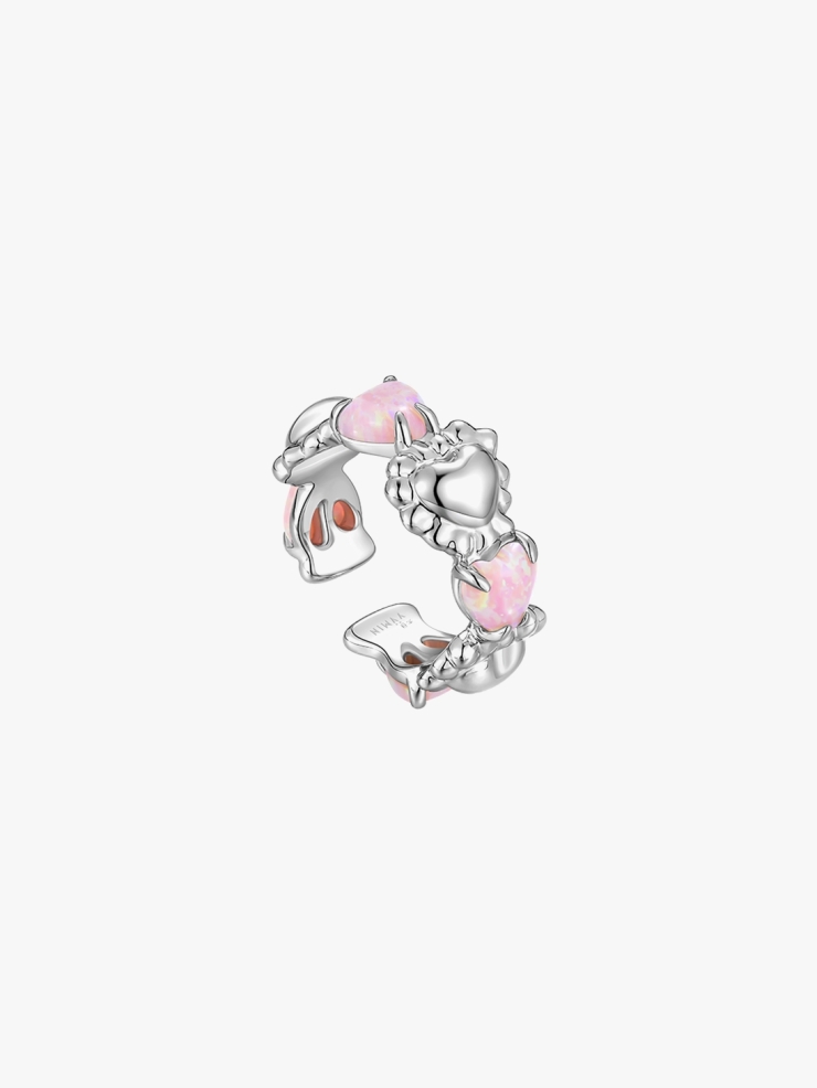 YVMIN Valentine Limited Pink Dreamy Garland Earring