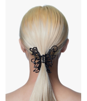 YVMIN Black Liquefied Butterfly Hair Gripper
