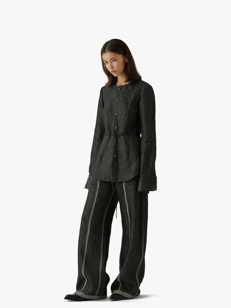 SWAYING Crease Loose Pants