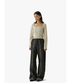 SWAYING Crease Loose Pants