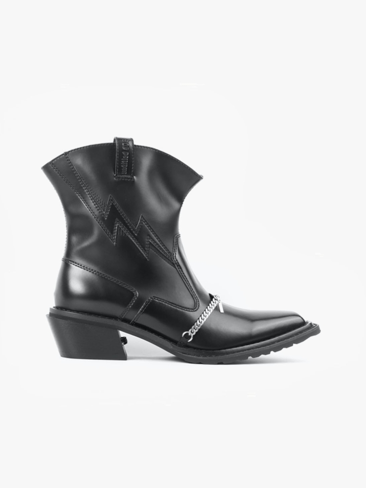 UNTITLAB Hitch Boots Versatile Cowboy Black