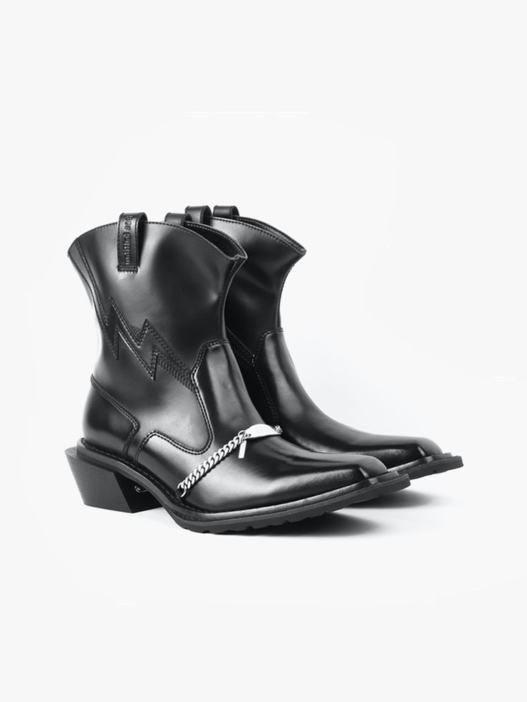 UNTITLAB Hitch Boots Versatile Cowboy Black